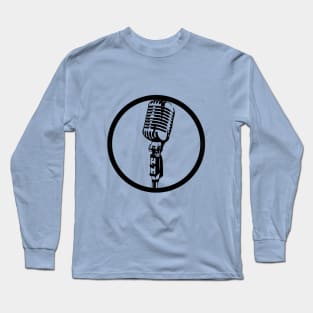 Retro microphone Long Sleeve T-Shirt